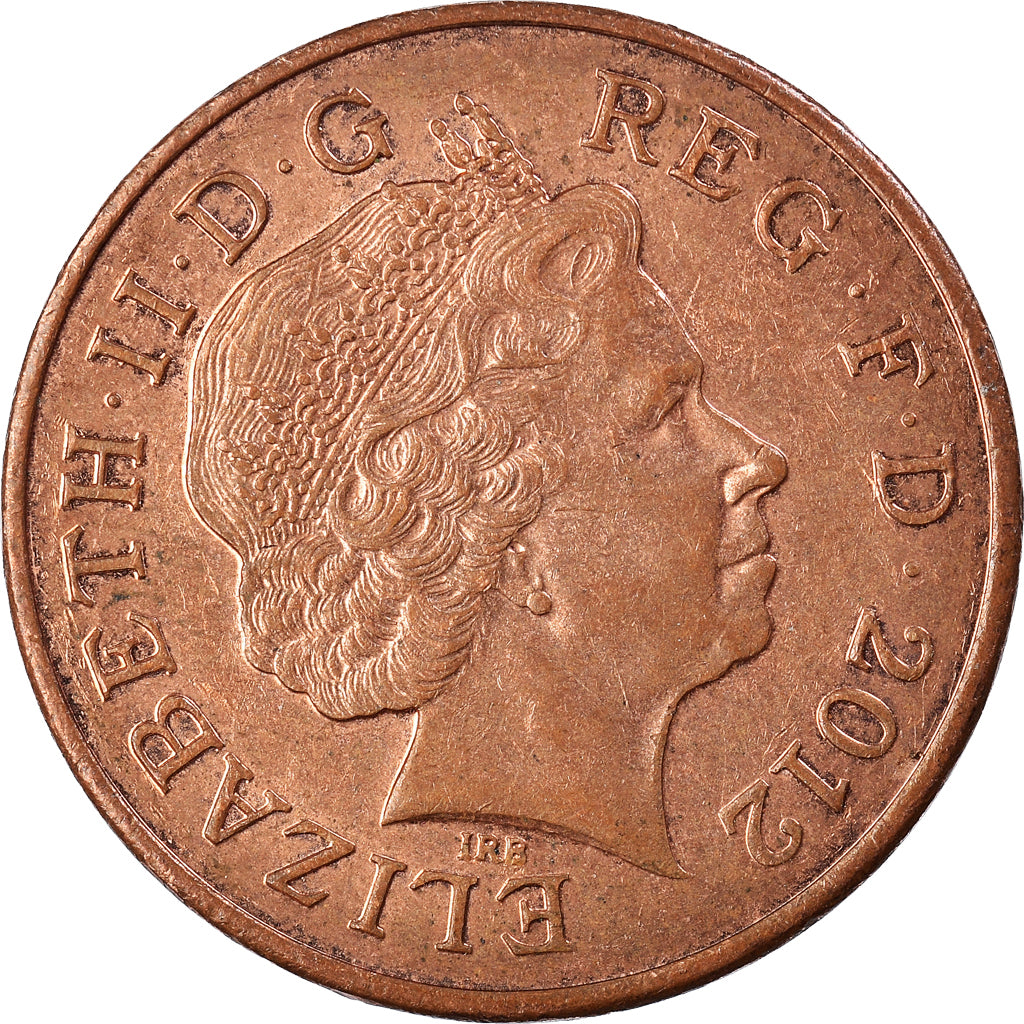 Moeda, Grã-Bretanha, 2 Pence, 2012