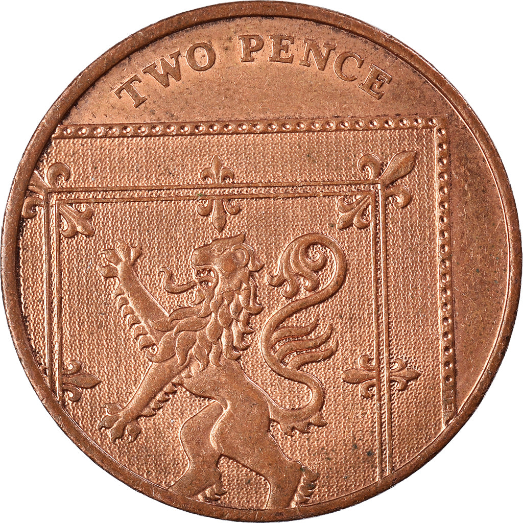 Moeda, Grã-Bretanha, 2 Pence, 2012