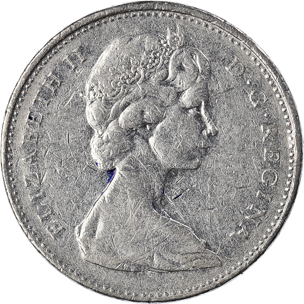 Moneda, Canadá, 5 Cents, 1974