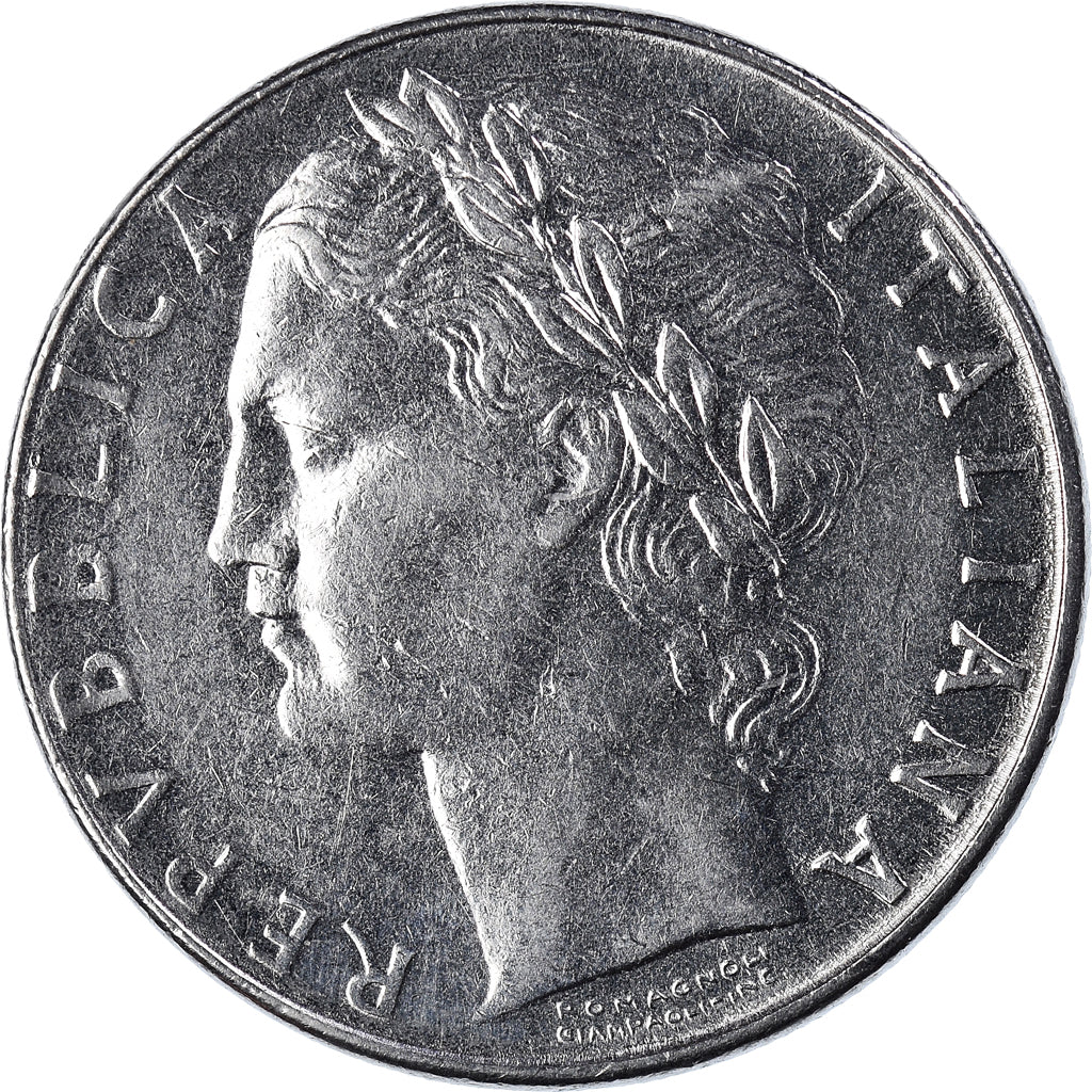 Coin, Italy, 100 Lire, 1985
