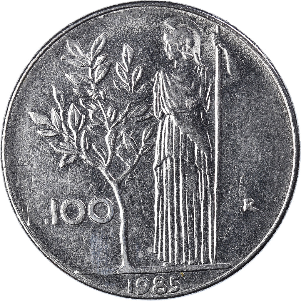 Coin, Italy, 100 Lire, 1985