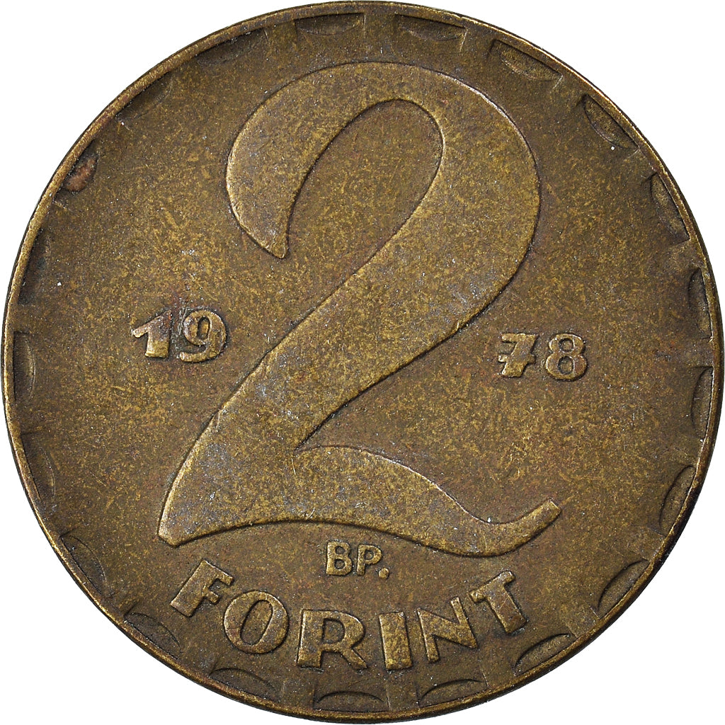Moneta, Węgry, 2 Forint, 1978