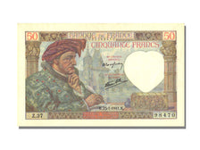 Billet, France, 50 Francs, 50 F 1940-1942 ''Jacques Coeur'', 1941, 1941-01-23