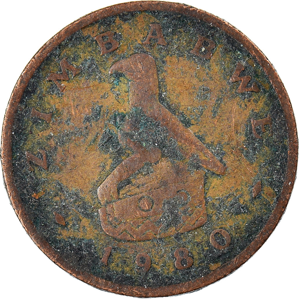 Moneta, Zimbabwe, Cent, 1980