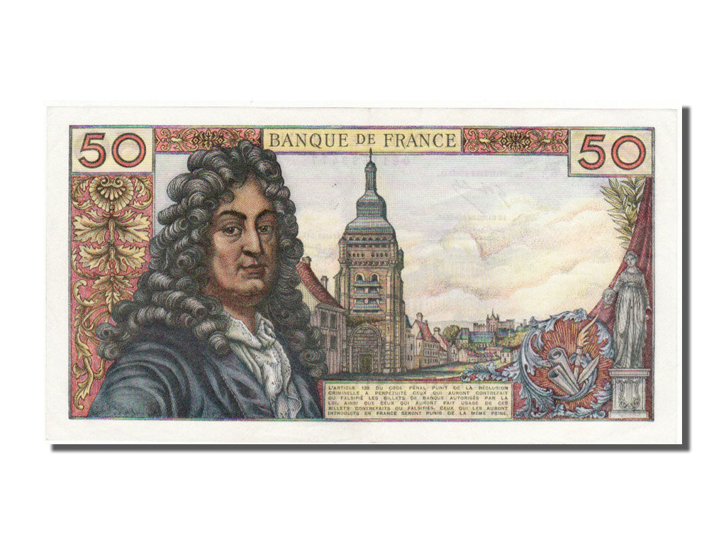 France, 50 Francs, 50 F 1962-1976 ''Racine'', 1973, KM #148d, 1973-01-04,...