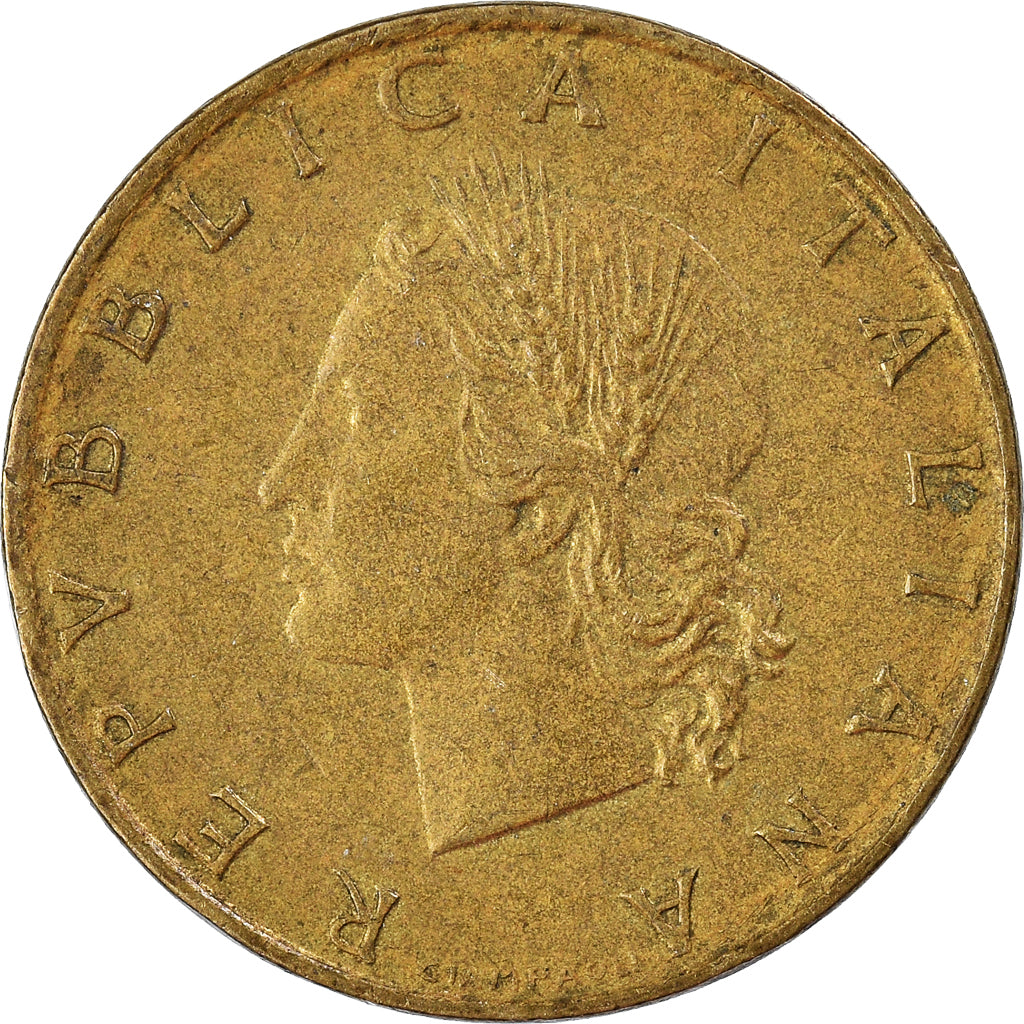 Munten, Italië, 20 Lire, 1976