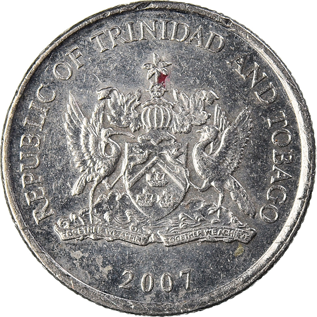 Munten, TRINIDAD & TOBAGO, 10 Cents, 2007