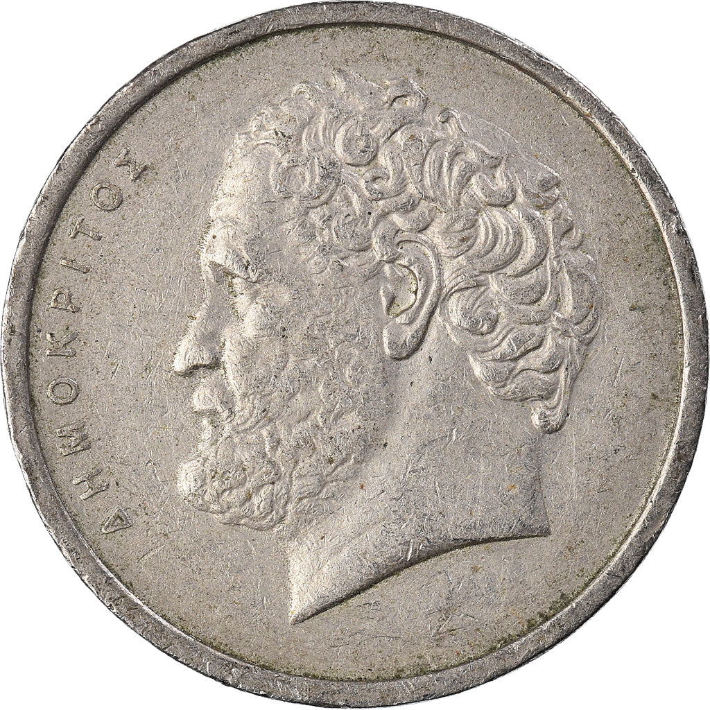 Moneta, Grecia, 10 Drachmai, 1980