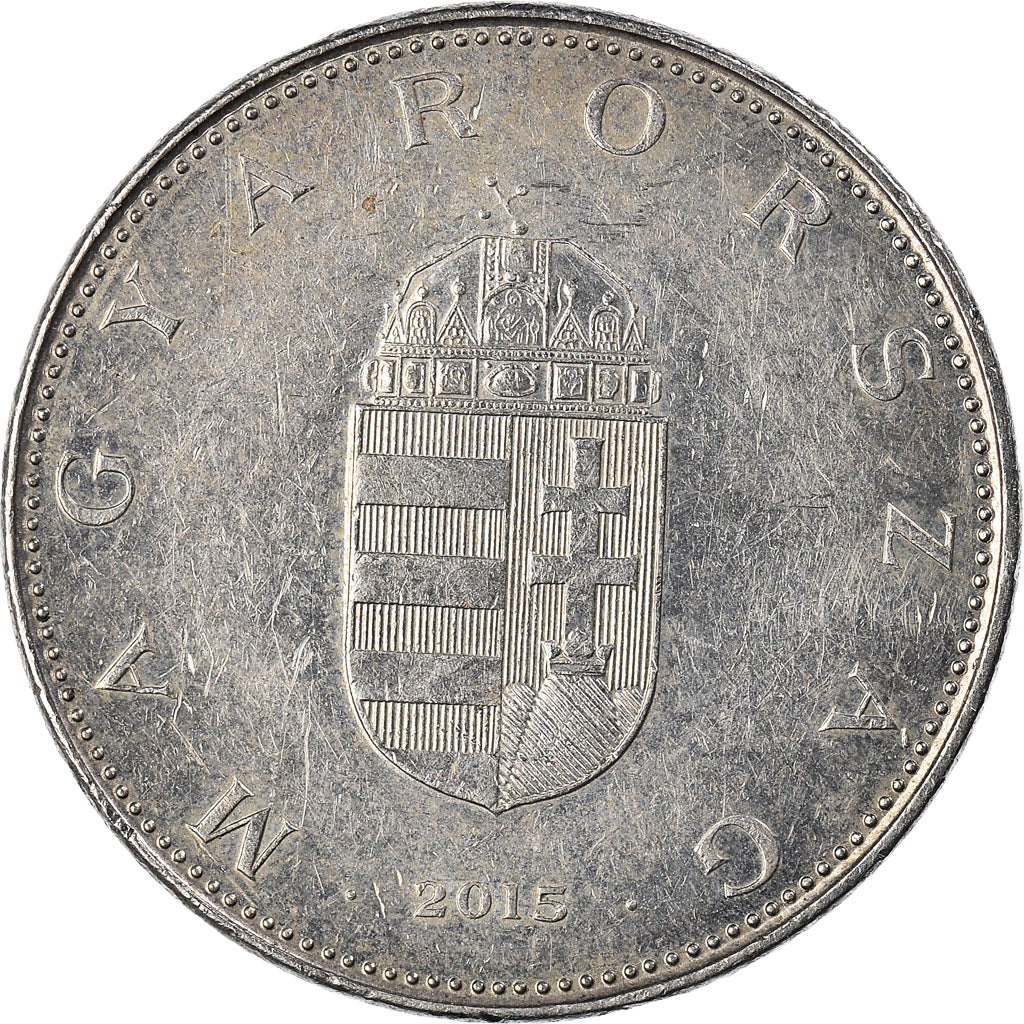 Moeda, Hungria, 10 Forint, 2015