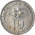 Moneda, Malasia, 10 Sen, 2011