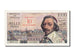 Banknote, France, 10 Nouveaux Francs on 1000 Francs, 1955-1959 Overprinted with