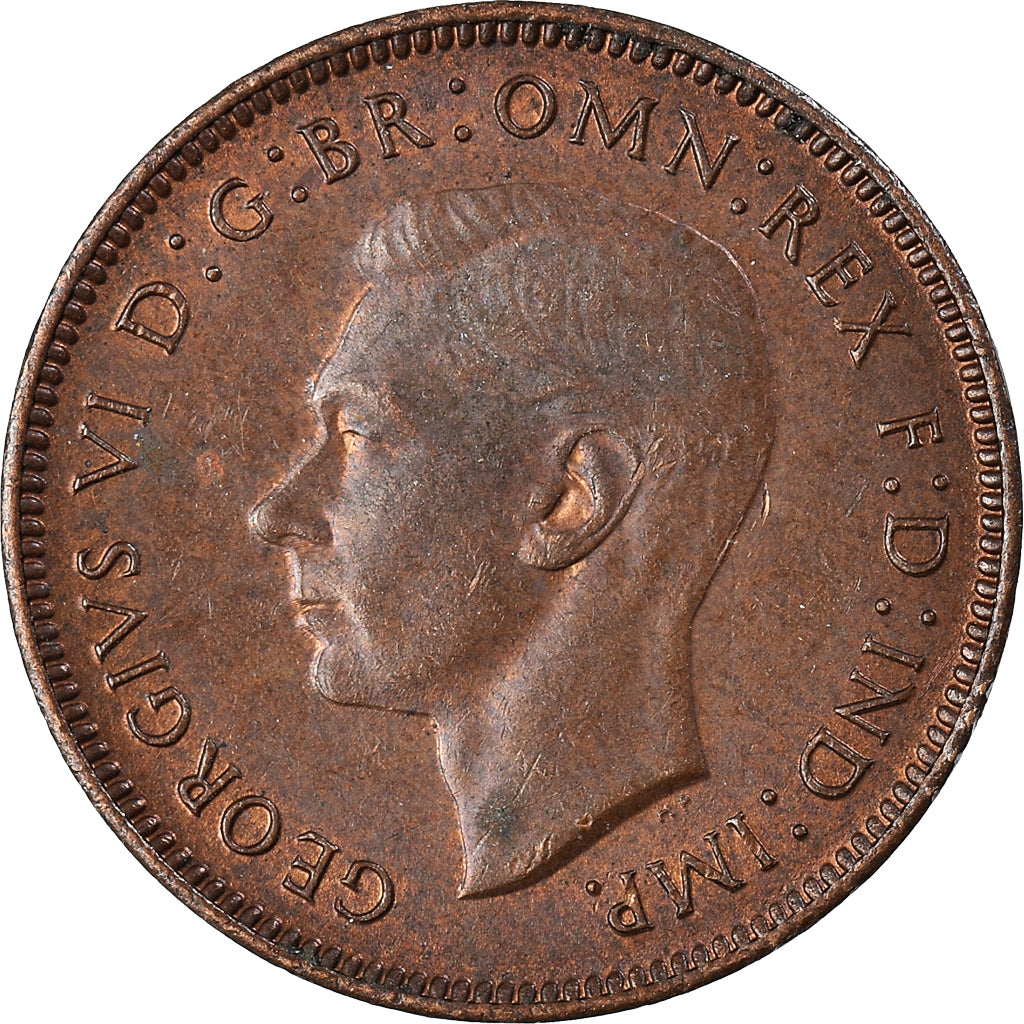 Monnaie, Grande-Bretagne, Farthing, 1947