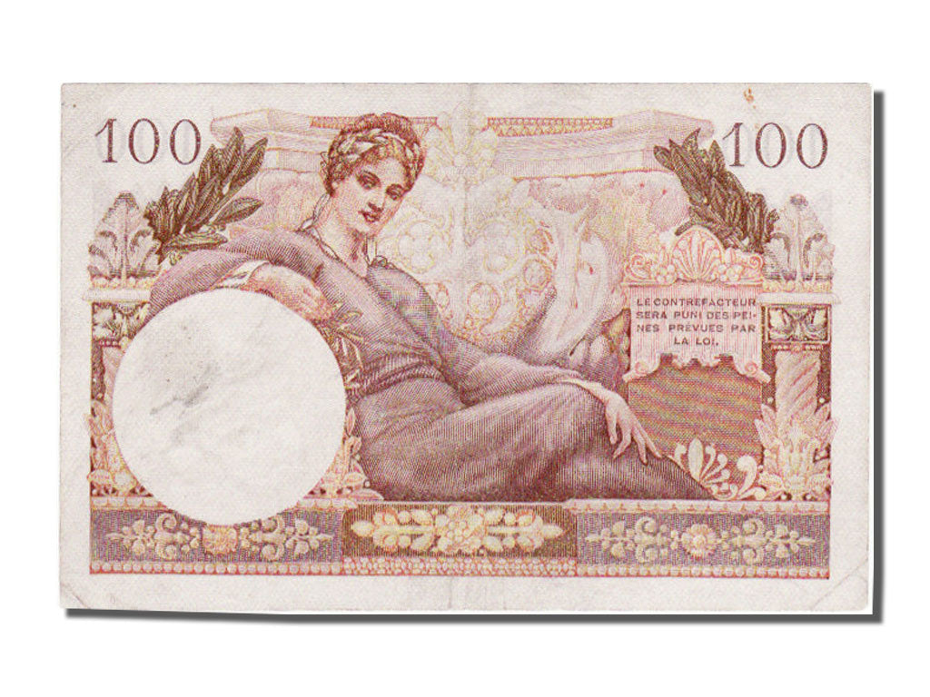 Banconote, Francia, 100 Francs, 1947 French Treasury, 1947, 1947-01-01, BB+