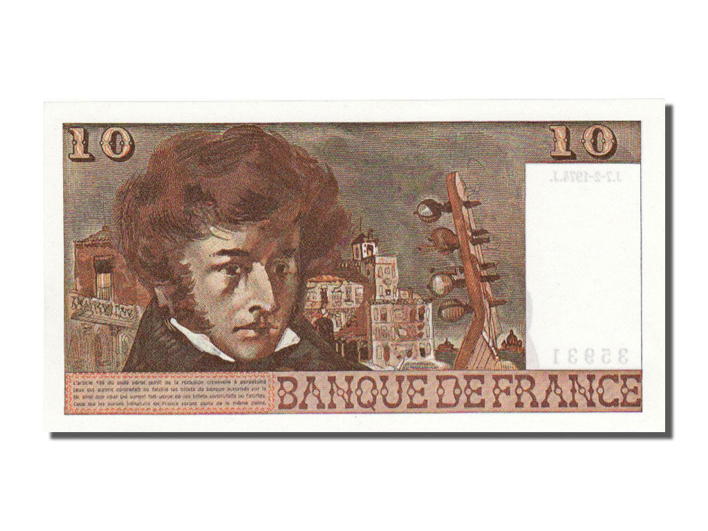 10 Francs type Berlioz