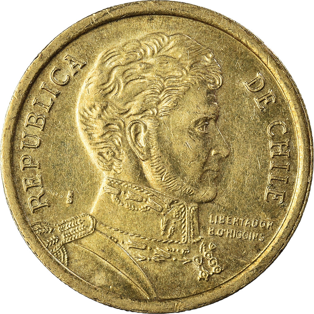 Moneda, Chile, 10 Pesos, 2012