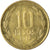 Moneda, Chile, 10 Pesos, 2012