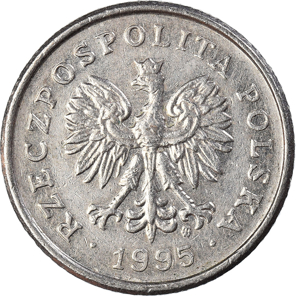 Moneta, Polonia, 50 Groszy, 1995