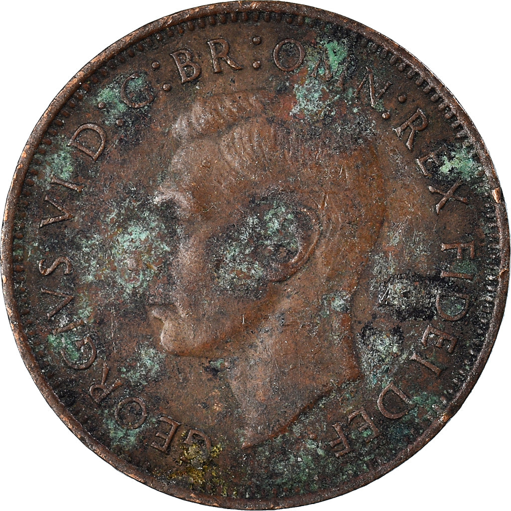 Coin, Great Britain, Farthing, 1951