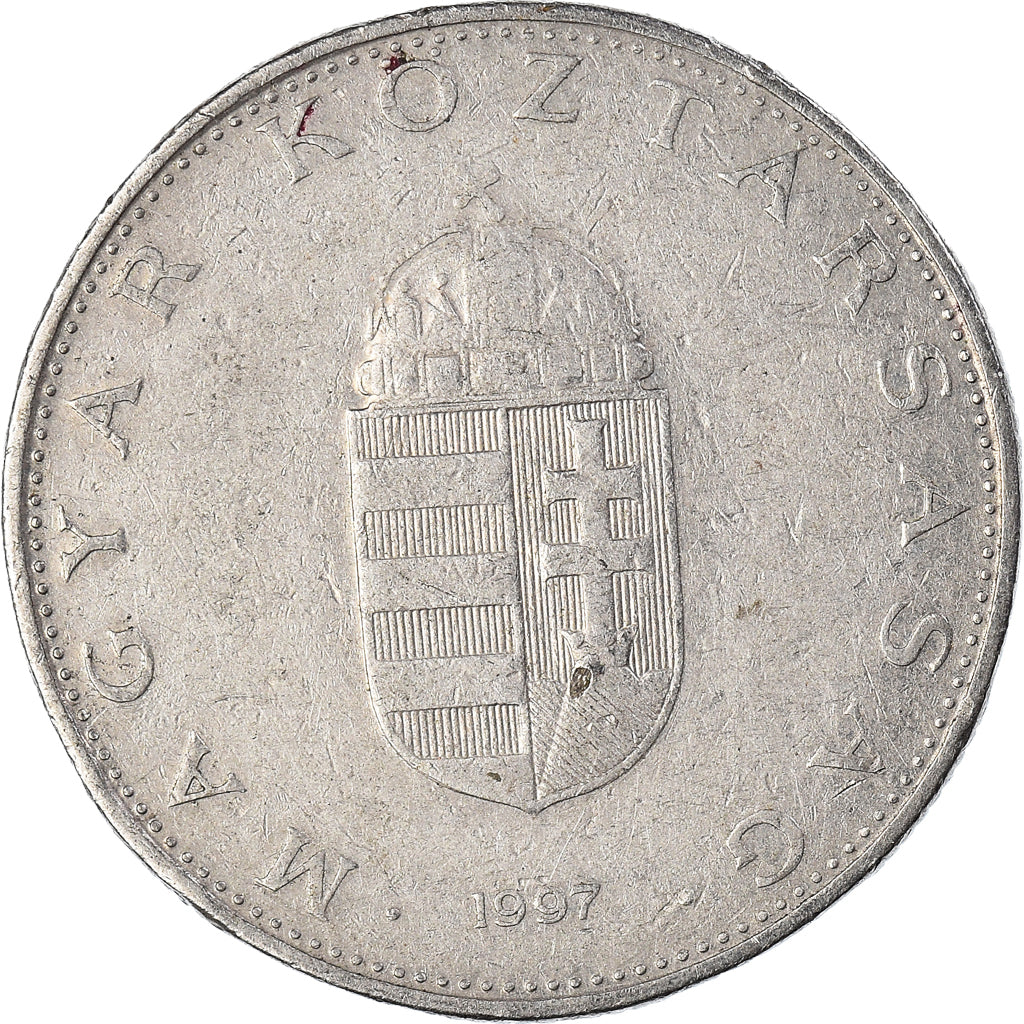 Münze, Ungarn, 10 Forint, 1997