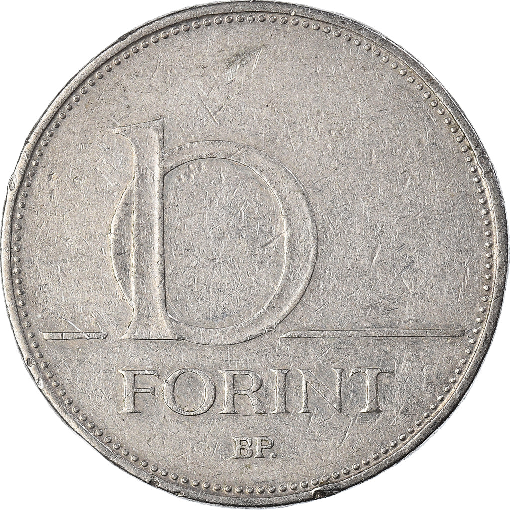 Münze, Ungarn, 10 Forint, 1997