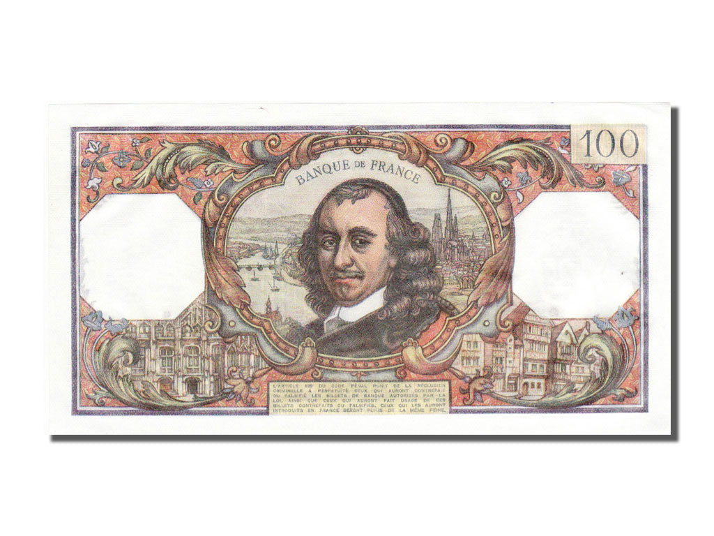 Banconote, Francia, 100 Francs, 100 F 1964-1979 ''Corneille'', 1978, 1978-10-05