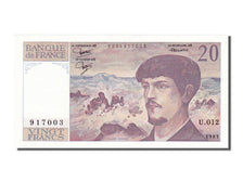 France, 20 Francs, 20 F 1980-1997 ''Debussy'', 1983, KM #151a, , U 012, Fayette.