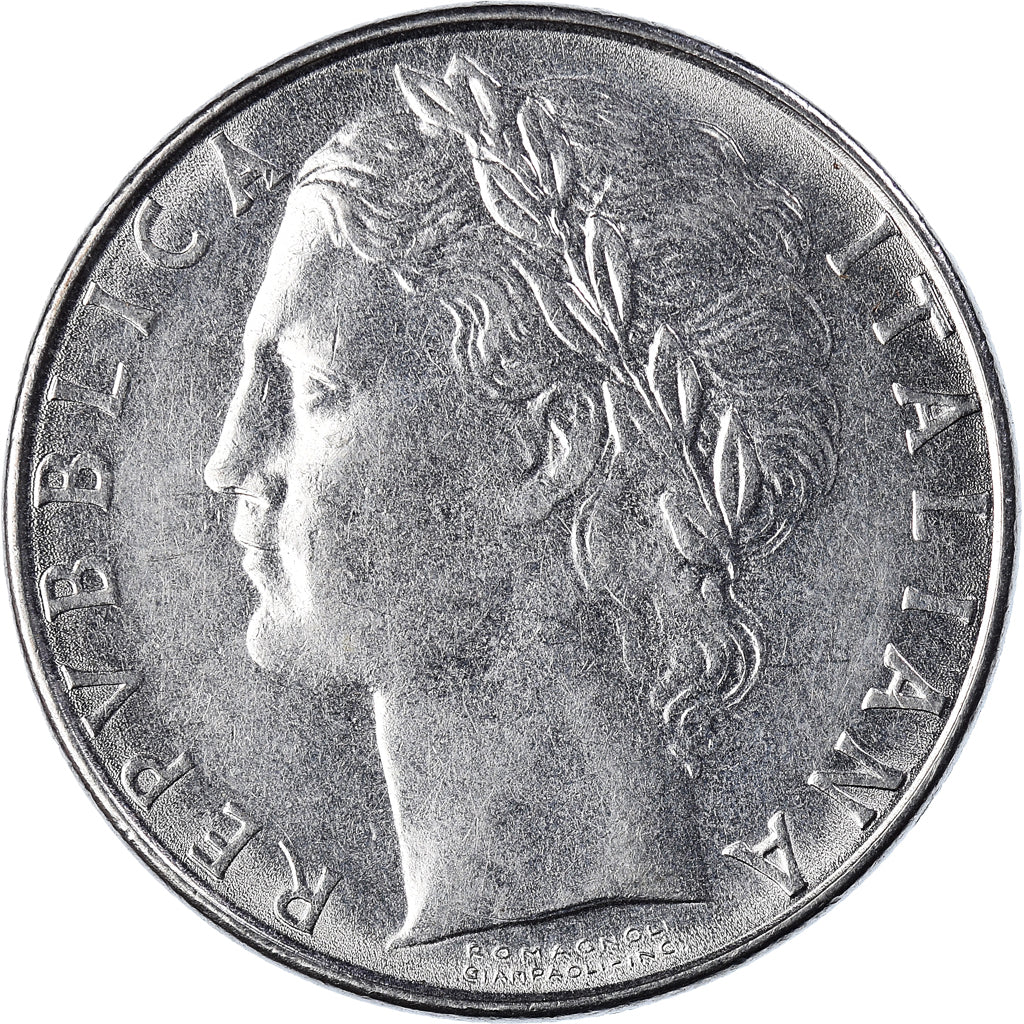 Moneda, Italia, 100 Lire, 1989