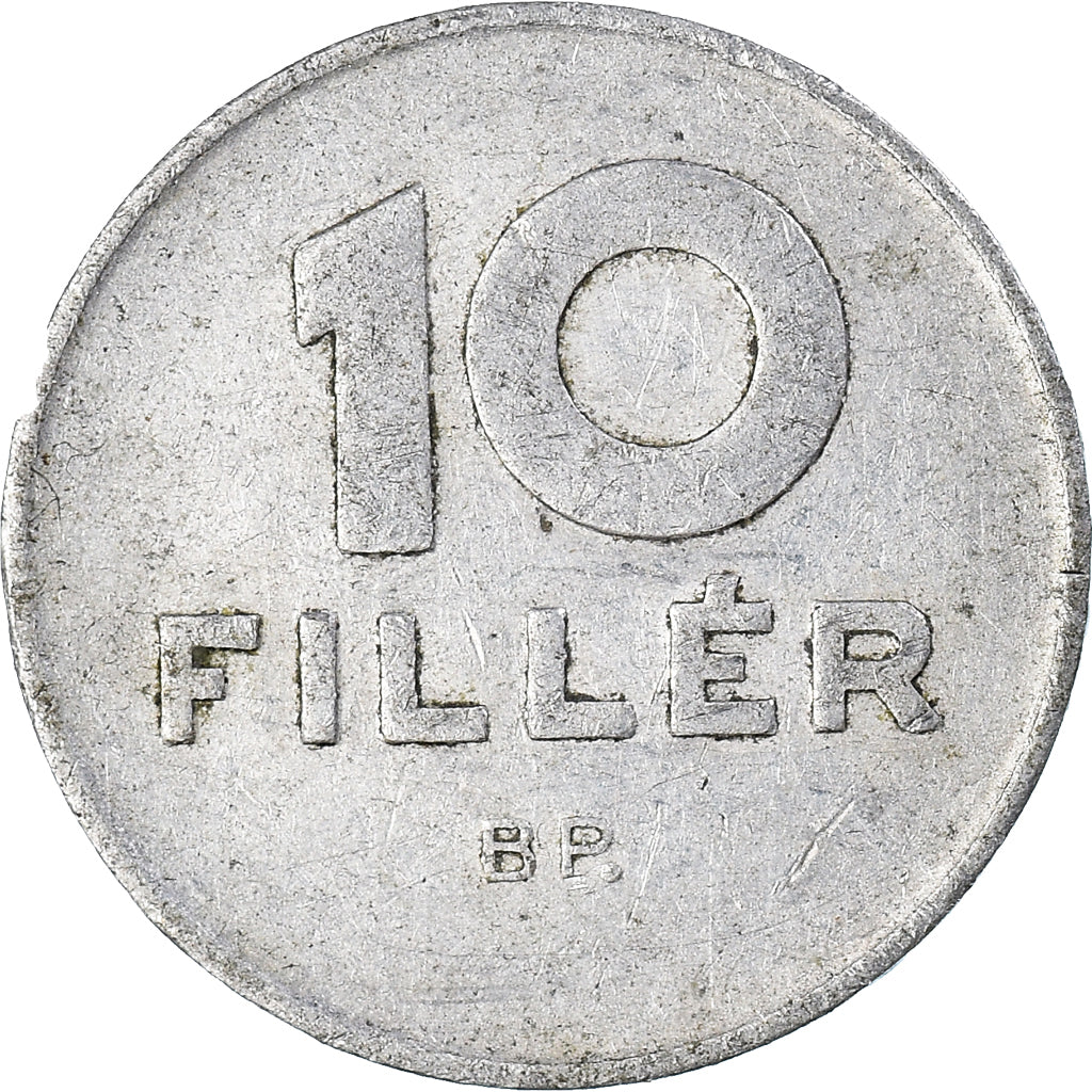 Moneta, Ungheria, 10 Filler, 1970