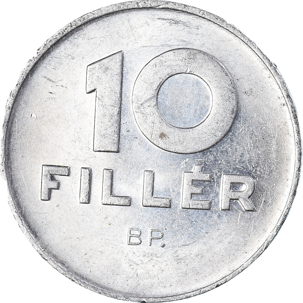 Moneta, Ungheria, 10 Filler, 1977