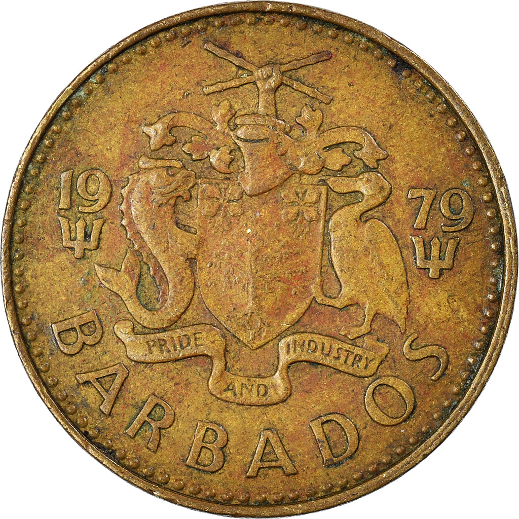 Munten, Barbados, 5 Cents, 1979