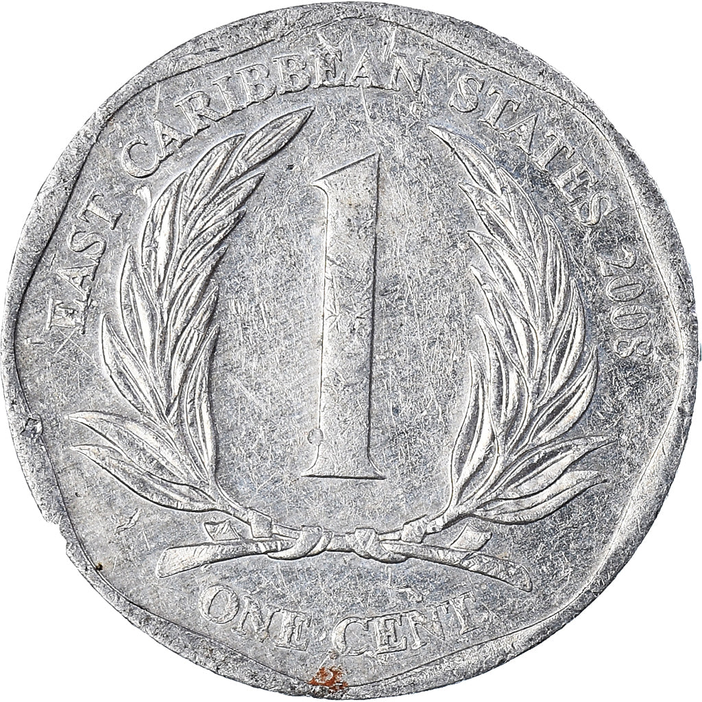 Moneta, Państwa Wschodnich Karaibów, Cent, 2008