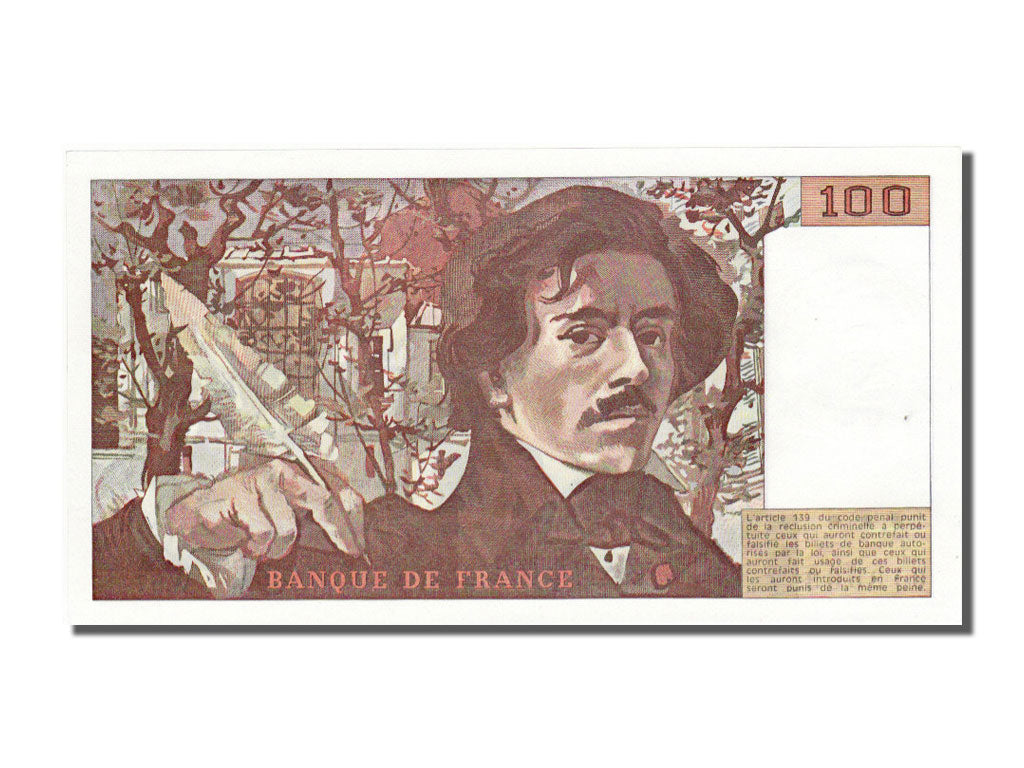 100 Francs type Delacroix Modifié