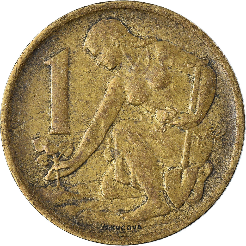 Moneta, Cecoslovacchia, Koruna, 1976