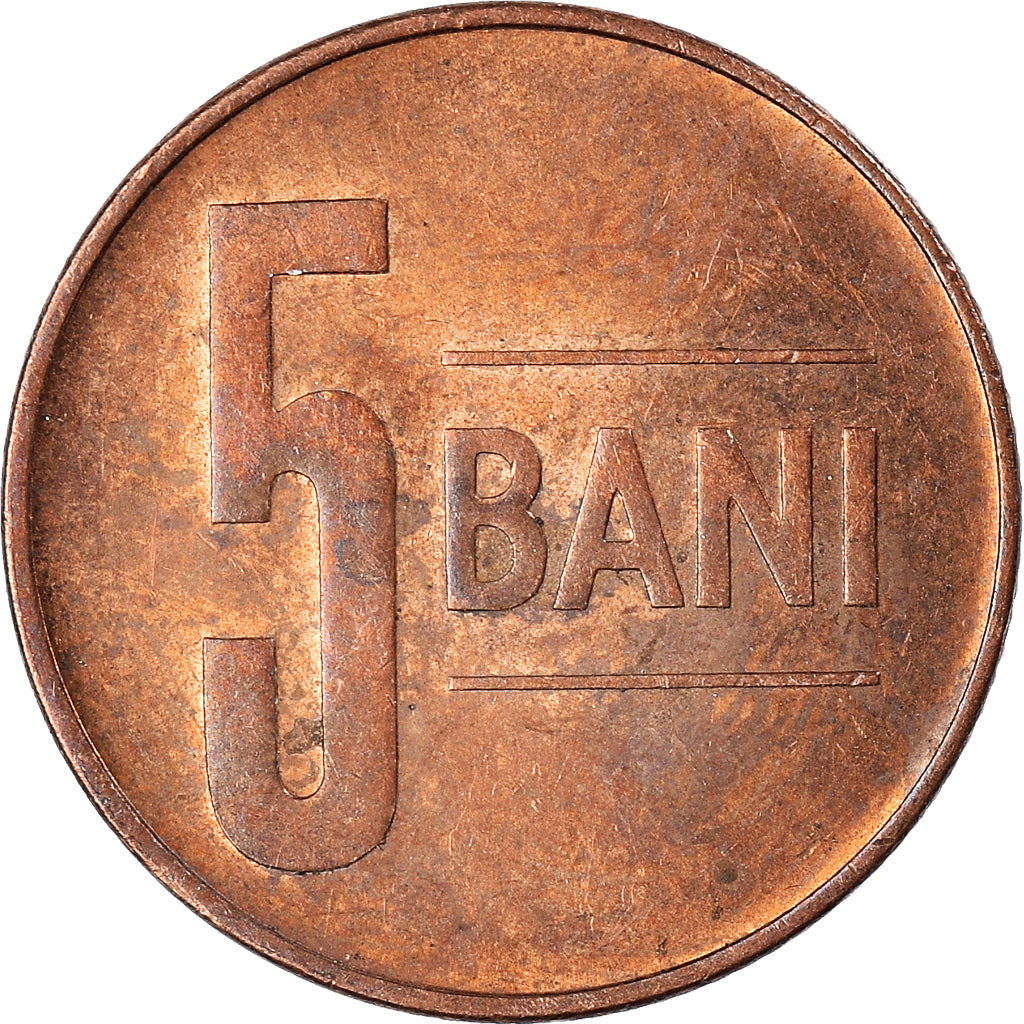 Monnaie, Roumanie, 5 Bani, 2014