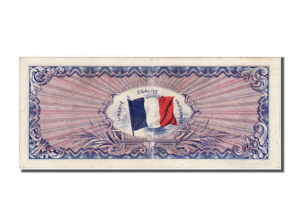 France, 50 Francs, 1944 Flag/France, 1944, KM #117a, AU(55-58), Fayette #VF...