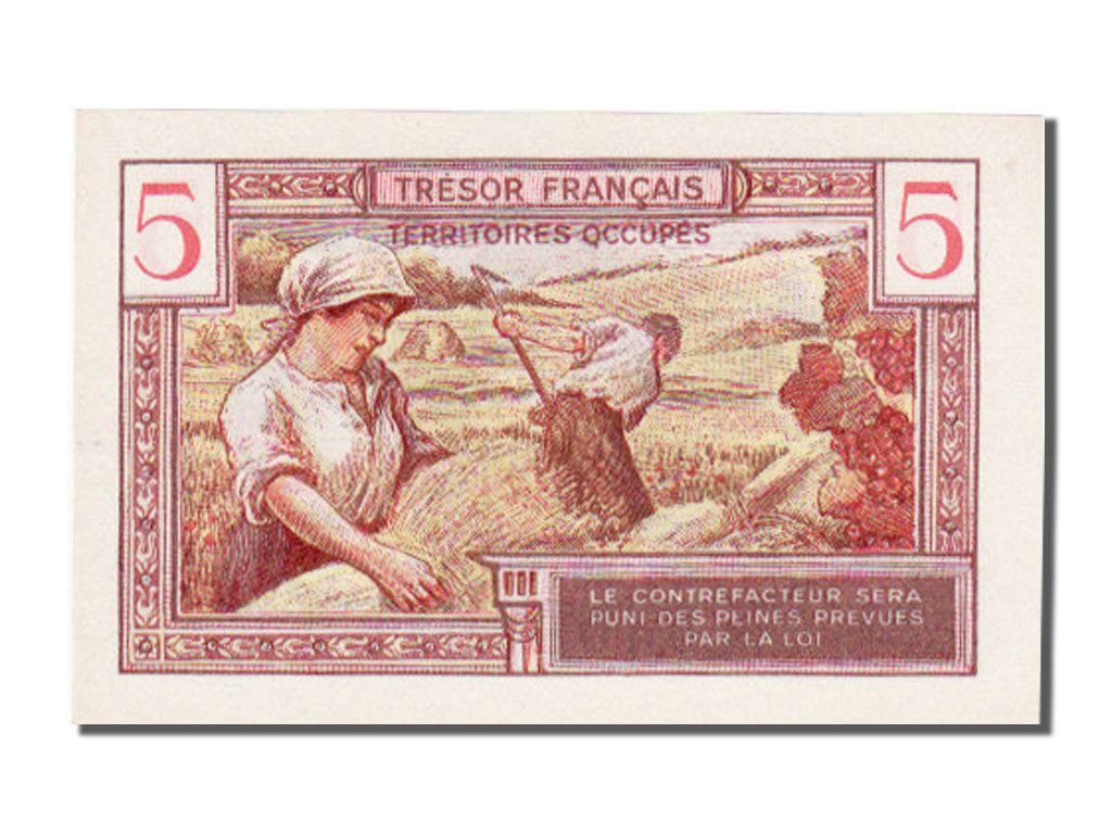 France, 10 Francs, 1947 French Treasury, 1947, KM #M7a, , A, Fayette #VF 29.1,..