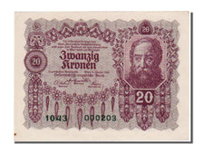 Austria, 10 Kronen, 1922, KM #75, 1922-01-02, UNC(63), 000203