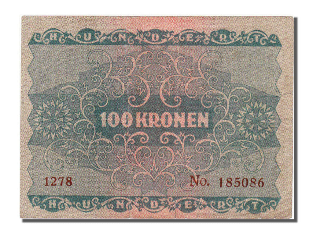 Austria, 100 Kronen, 1922, KM #77, 1922-01-02, AU(50-53), 185086