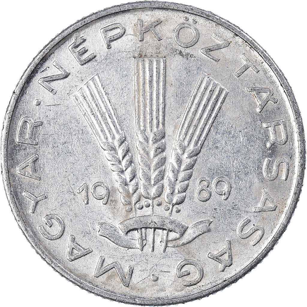 Moneta, Ungheria, 20 Fillér, 1989