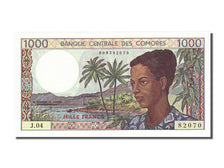 Comoros, 1000 Francs, 1984, KM #11b, UNC(63), J 04