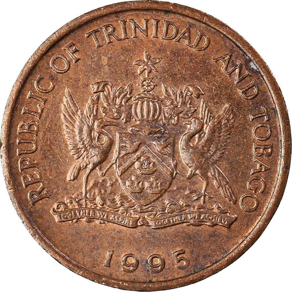 Coin, TRINIDAD & TOBAGO, Cent, 1995