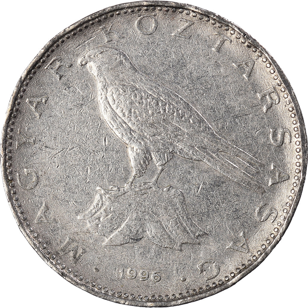 Moneta, Ungheria, 50 Forint, 1996
