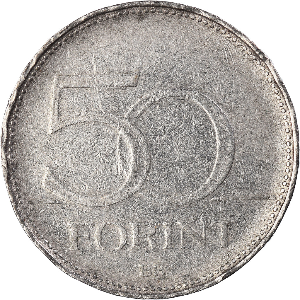 Moneta, Ungheria, 50 Forint, 1996