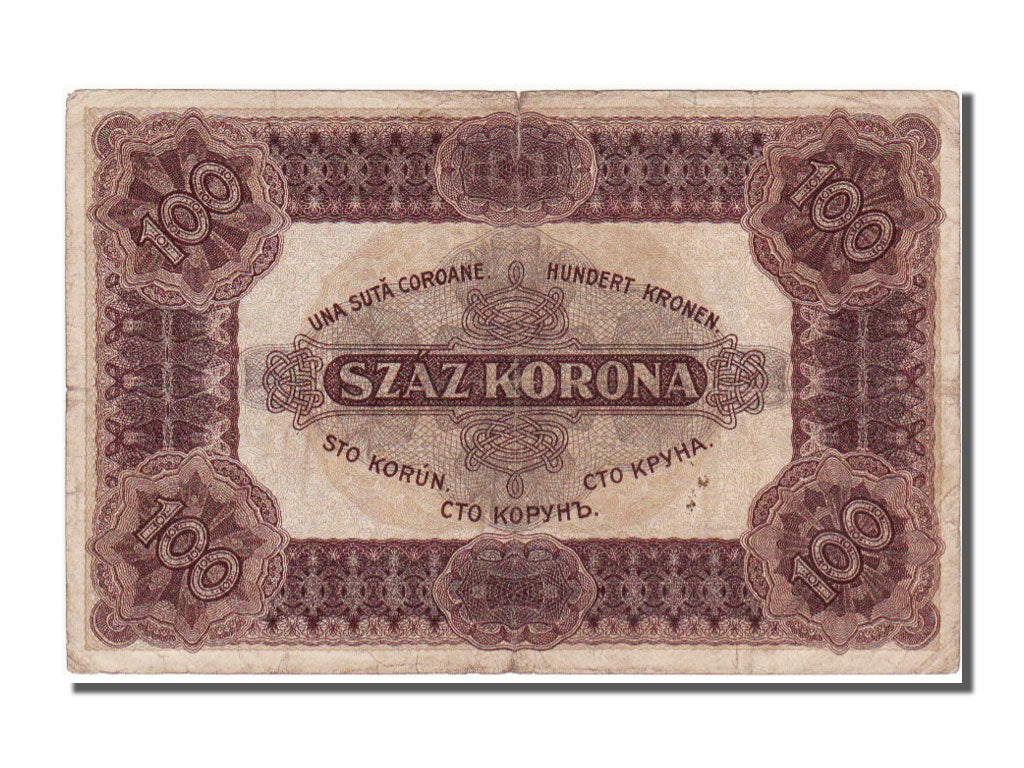 Hungary, 100 Korona, 1920, KM #63, 1920-01-01, VF(30-35), A 030
