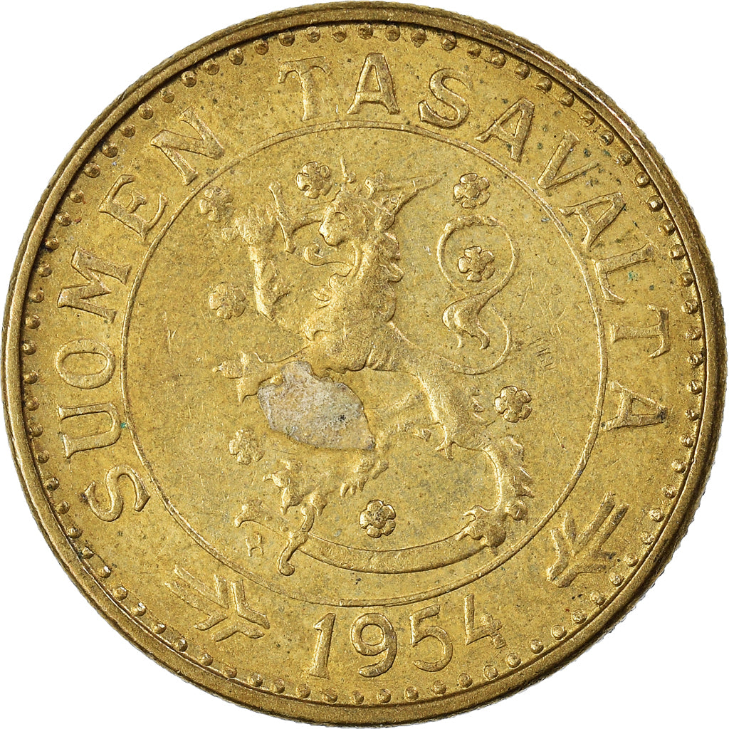 Munten, Finland, 20 Markkaa, 1954