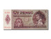 Hungary, 5 Pengö, 1939, KM #106, 1939-10-25, AU(55-58), A 024