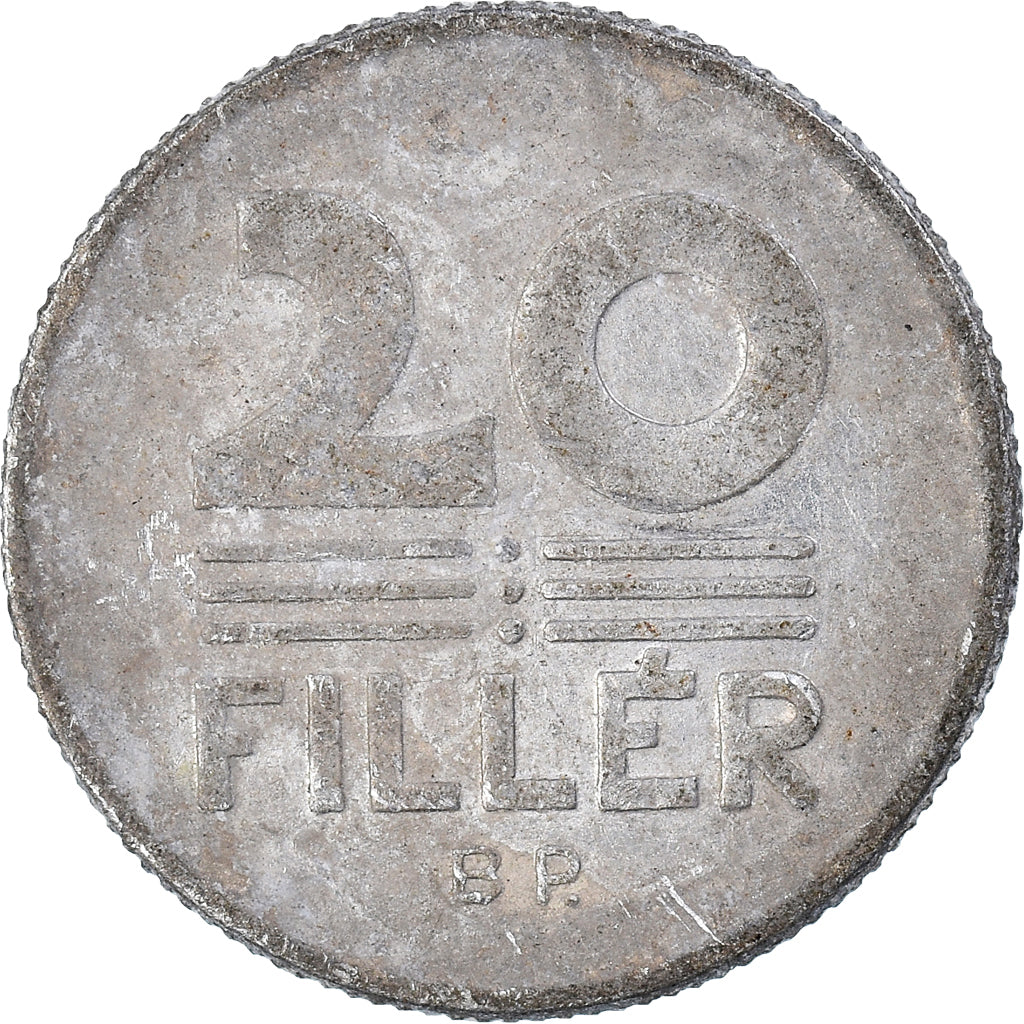 Moneta, Ungheria, 20 Fillér, 1983