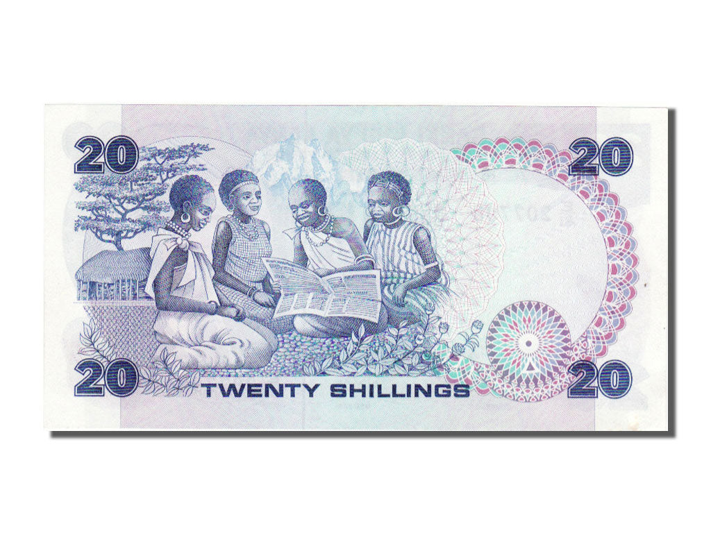 Kenya, 20 Shillings, 1986, KM #21e, 1986-09-14, , 207798