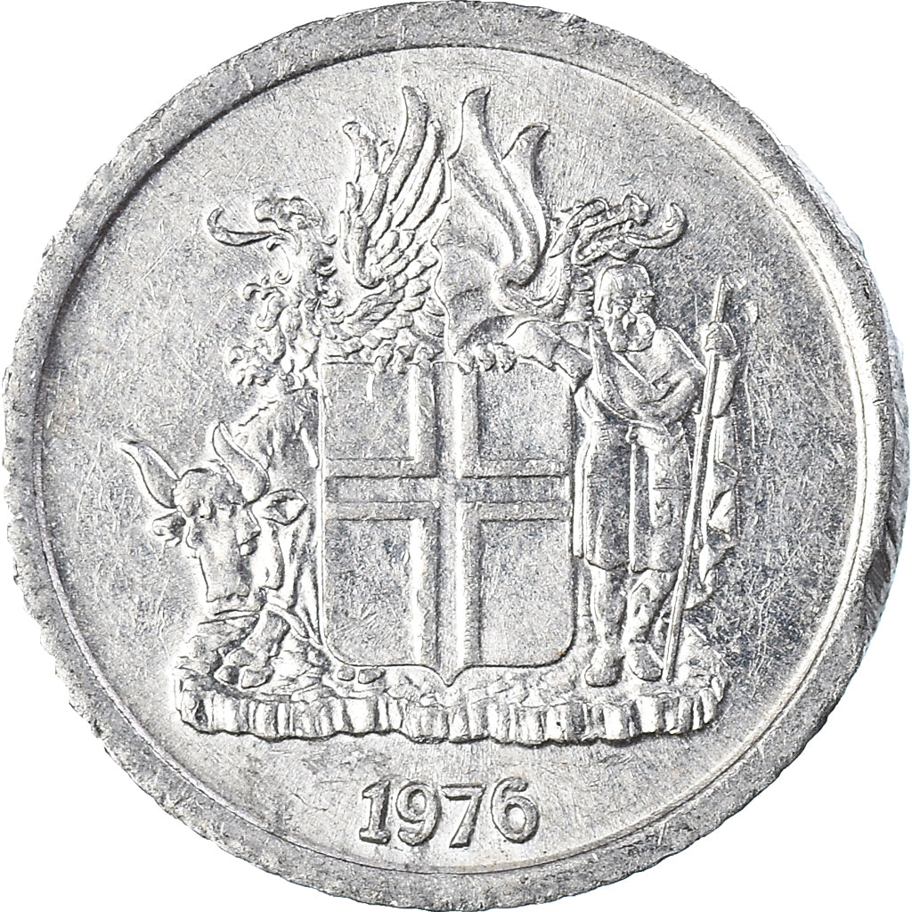 Münze, Iceland, Krona, 1976