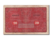 Poland, 20 Marek, 1919, KM #26, 1919-08-23, VF(20-25), X